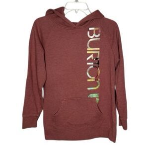 Burton Pullover Hoodie Sweatshirt. Size Medium.